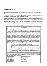 Preview for 2 page of Brother P-touch III PT-10 User Manual