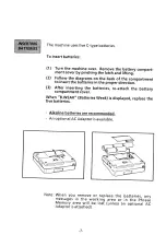 Preview for 8 page of Brother P-touch III PT-10 User Manual