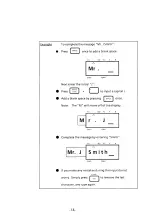 Preview for 15 page of Brother P-touch III PT-10 User Manual