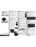 Brother P-Touch LA3776001 User Manual preview