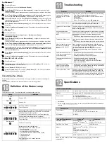 Preview for 4 page of Brother P-TOUCH P700 User Manual