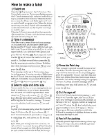 Preview for 2 page of Brother P-touch PT-100 User Manual