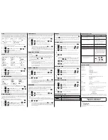 Preview for 2 page of Brother P-Touch PT-11Q User Manual