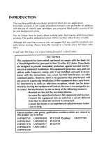 Preview for 3 page of Brother P-Touch PT-12 User Manual