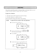 Preview for 25 page of Brother P-Touch PT-12 User Manual