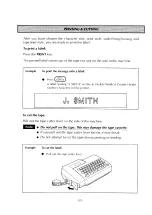 Preview for 36 page of Brother P-Touch PT-12 User Manual