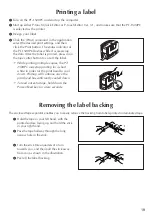 Preview for 23 page of Brother P-touch PT-1500PC Quick Reference