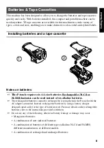 Preview for 13 page of Brother P-Touch PT-1600 User Manual