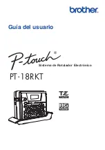 Preview for 73 page of Brother P-Touch PT-18RKT User Manual