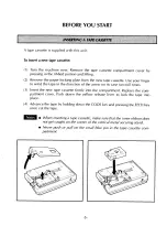 Preview for 7 page of Brother P-touch PT-20 User Manual