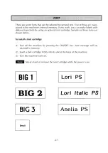 Preview for 29 page of Brother P-touch PT-20 User Manual