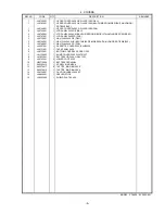 Preview for 9 page of Brother P-touch PT-2450 Parts Reference List