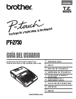 Preview for 1 page of Brother P-Touch PT-2730 (Spanish) Guía Del Usuario