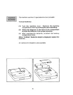 Preview for 8 page of Brother P-touch PT-6 User Manual