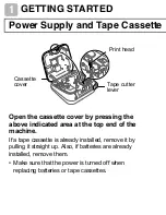 Preview for 5 page of Brother P-Touch PT-D210 User Manual