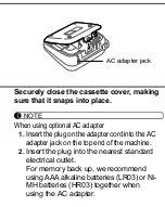 Preview for 8 page of Brother P-Touch PT-D210 User Manual