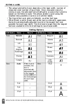 Preview for 16 page of Brother P-touch PT-D400 User Manual