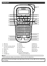 Preview for 5 page of Brother P-TOUCH PT-H110 User Manual