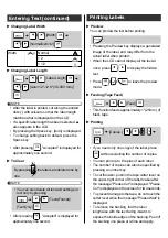 Preview for 7 page of Brother P-TOUCH PT-H110 User Manual