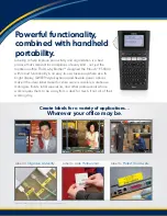 Preview for 2 page of Brother P-Touch PT-H300 Specifications