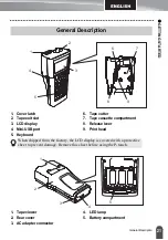 Предварительный просмотр 21 страницы Brother P-Touch PT-H500LI Quick Setup Manual