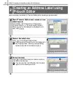 Preview for 40 page of Brother P-Touch QL-500 Operation Manual