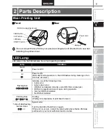 Preview for 11 page of Brother P-TOUCH QL-560 Setup & Operation Manual