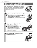 Предварительный просмотр 12 страницы Brother P-TOUCH QL-560 Setup & Operation Manual