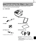 Preview for 15 page of Brother P-touch QL-710W Quick Setup Manual