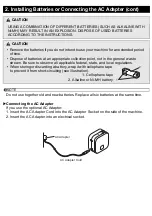 Preview for 13 page of Brother P300BT User Manual