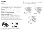 Предварительный просмотр 1 страницы Brother PA-CU-005 Setup Manual