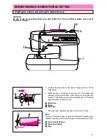 Предварительный просмотр 16 страницы Brother PC-3000 Operation Manual