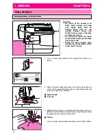 Предварительный просмотр 31 страницы Brother PC-3000 Operation Manual