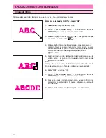 Preview for 117 page of Brother PC-6500 (Spanish) Manual Del Instrucción