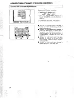 Предварительный просмотр 111 страницы Brother PC-8500 FR (French) Manuel D'Utilisation