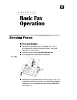 Preview for 33 page of Brother Personal FAX-170 Owner'S Manual