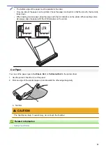 Предварительный просмотр 33 страницы Brother PJ-822 User Manual