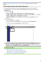 Предварительный просмотр 50 страницы Brother PJ-822 User Manual