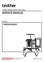 Brother PR655 Service Manual preview