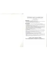 Preview for 2 page of Brother PS-1000 Operation Manual