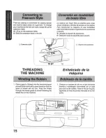 Предварительный просмотр 22 страницы Brother PS-1250 User Manual