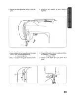 Предварительный просмотр 27 страницы Brother PS-1250 User Manual