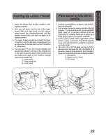 Предварительный просмотр 29 страницы Brother PS-1250 User Manual