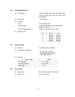 Preview for 6 page of Brother PT 1000 - P-Touch 1000 B/W Thermal Transfer Printer Service Manual