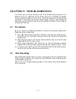 Preview for 44 page of Brother PT 1000 - P-Touch 1000 B/W Thermal Transfer Printer Service Manual