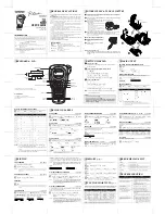 Preview for 2 page of Brother PT 1000 - P-Touch 1000 B/W Thermal Transfer Printer User Manual