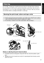 Preview for 15 page of Brother PT 1400 - P-Touch 1400 Two-color Thermal Transfer Printer User Manual