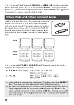 Preview for 18 page of Brother PT 1400 - P-Touch 1400 Two-color Thermal Transfer Printer User Manual