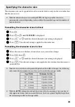 Preview for 33 page of Brother PT 1400 - P-Touch 1400 Two-color Thermal Transfer Printer User Manual