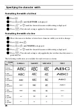 Preview for 34 page of Brother PT 1400 - P-Touch 1400 Two-color Thermal Transfer Printer User Manual